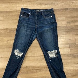 American Eagle Tomgirl Jeans extra long size 12!